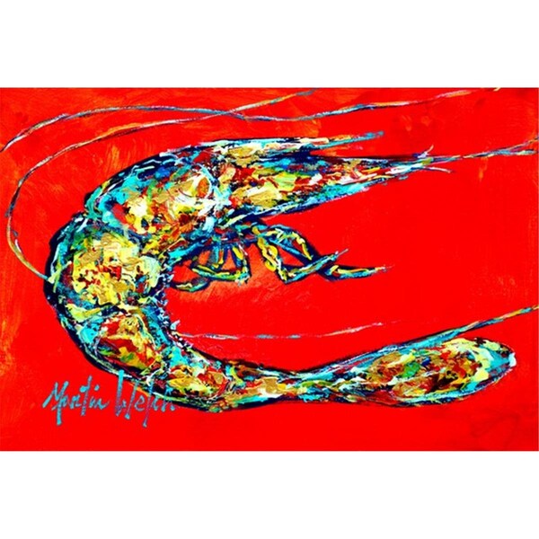 Carolines Treasures Shrimp Boil Fabric Placemat - MW1207PLMT
