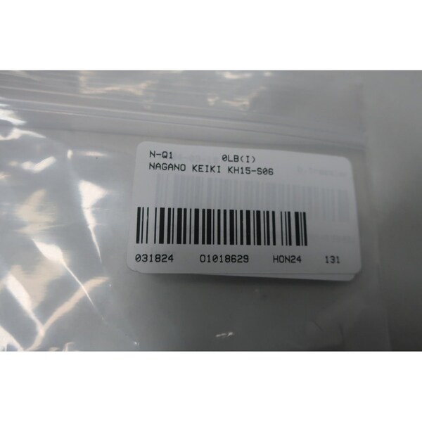 SENSOR DE PRESIÓN Nagano Keiki TRANSMITTER 0-49MPA 15V-DC - KH15-S06