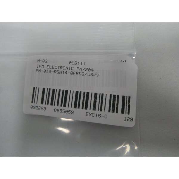 SENSOR DE PRESIÓN DE 14-145PSI DE 18-36V-DC - PN7204 PN-010-RBN14-QFRKG/US/V