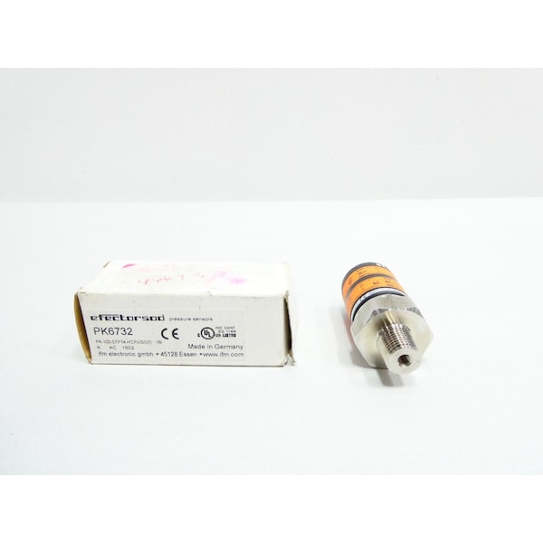 SENSOR DE PRESIÓN IFM 0-100BAR 9.6-32V-DC - PK6732 PK-100-SFP14-HCPKG/US/W