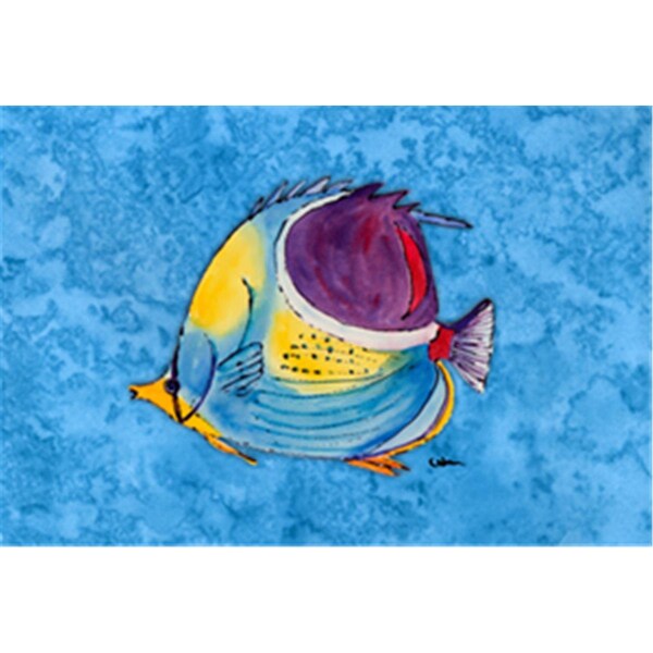 Carolines Treasures Fish Tropical Fabric Placemat - 8676PLMT
