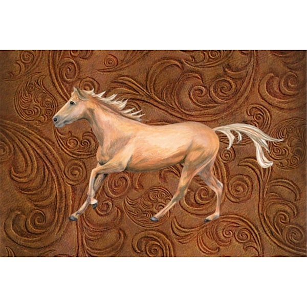 Carolines Treasures Horse Fabric Placemat - SB3060PLMT