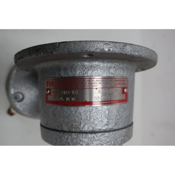Fike Fiquench Detector 2.5-45In-H2O Sensor de Presión - 8109-101