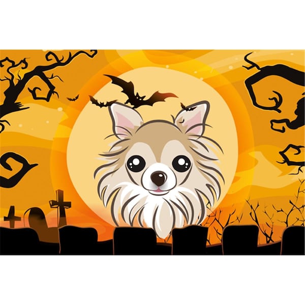 Carolines Treasures Halloween Chihuahua Fabric Placemat - BB1809PLMT