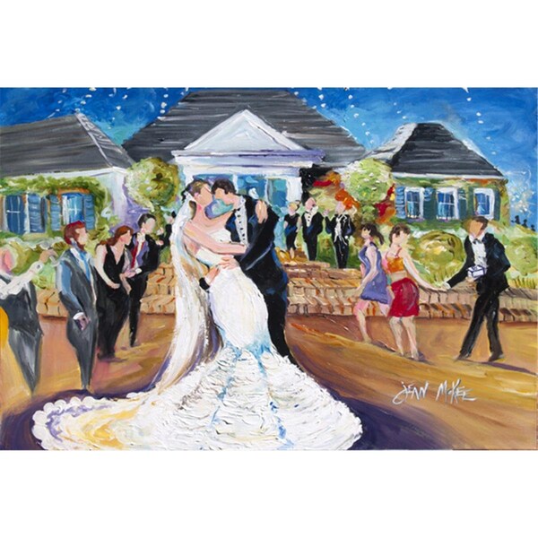 Carolines Treasures Our Wedding Day Fabric Placemat - JMK1127PLMT
