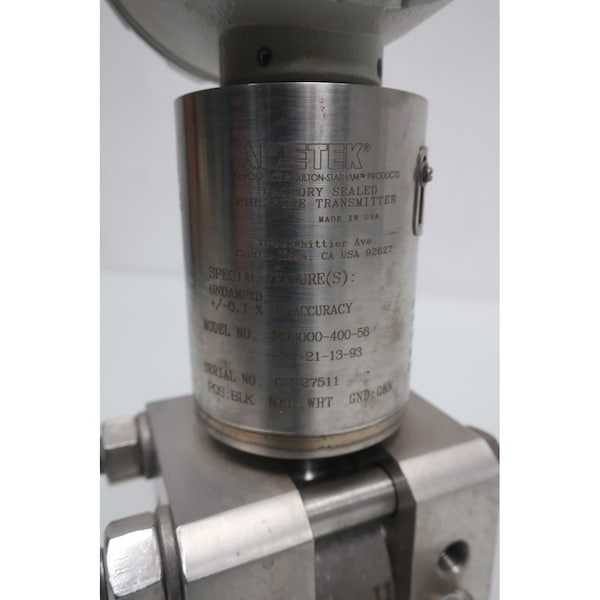 TRANSMISOR DE PRESIÓN ABSOLUTA Ametek 0-400IN-H2O 30V-DC - PD3000-400-58-22-21-13-93