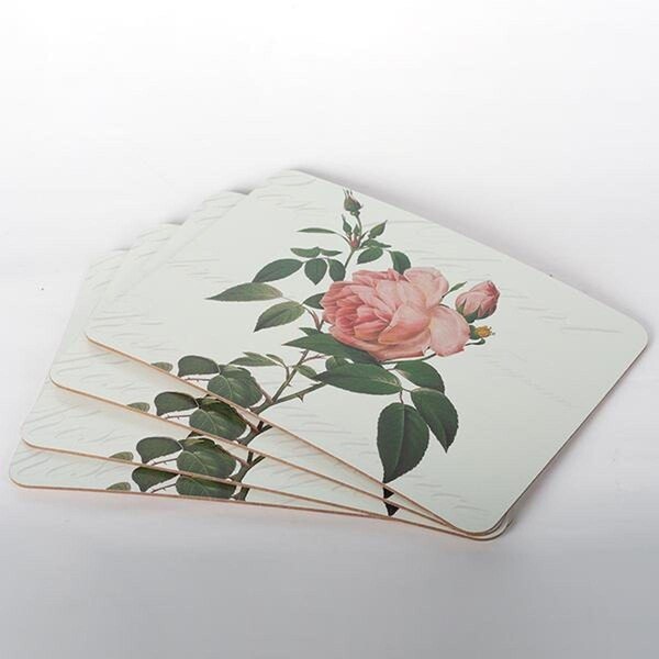 Houndsabueso Rose Pattern Placemats - Set of 4 - HO2459781