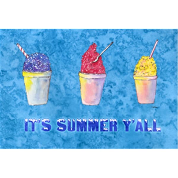 Carolines Treasures 11 x 18 in. Snowballs Fabric Placemat - 8779PLMT