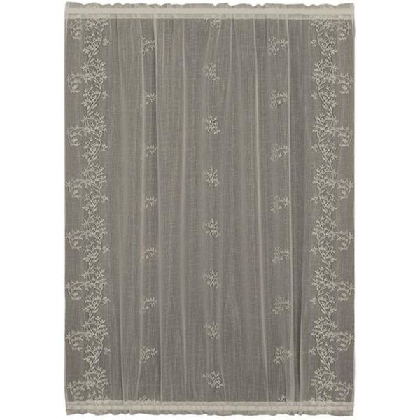 Heritage Lace 14 x 32 in. Sheer Divine Runner, White - SD-1432W