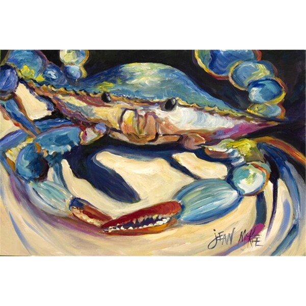 Carolines Treasures Blue Crab Fabric Placemat - JMK1094PLMT