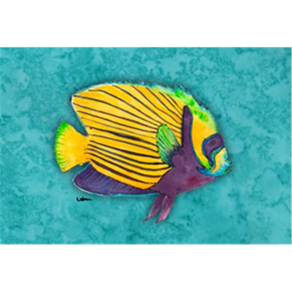 Carolines Treasures Fish Tropical Fabric Placemat - 8674PLMT