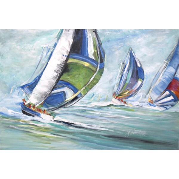 Carolines Treasures Boat Race Fabric Placemat - JMK1030PLMT