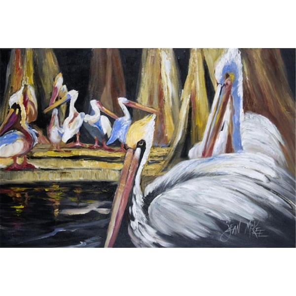 Carolines Treasures Pelicans Fabric Placemat - JMK1137PLMT
