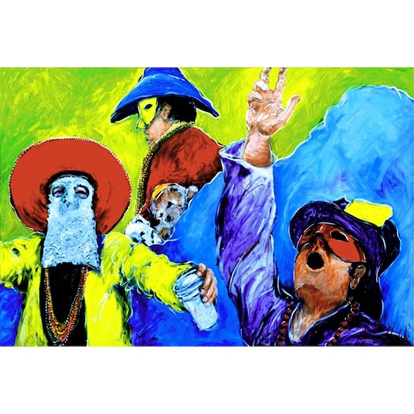 Carolines Treasures Mardi Gras Fabric Placemat - MW1107PLMT