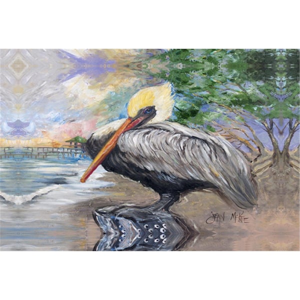 Carolines Treasures Pelican Bay Fabric Placemat - JMK1019PLMT