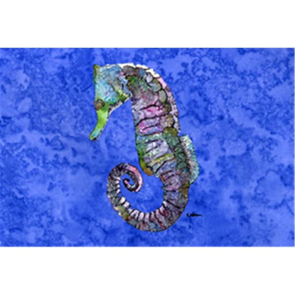 Carolines Treasures Seahorse Fabric Placemat - 8639PLMT