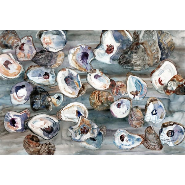 Carolines Treasures Bunch Of Oysters Fabric Placemat - 8957PLMT