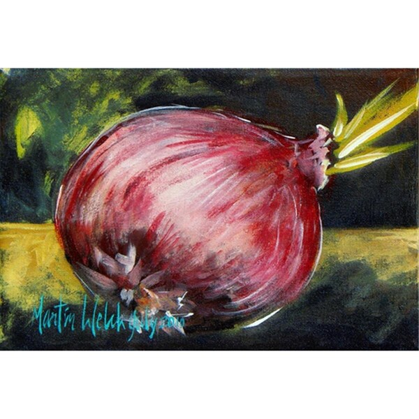 Carolines Treasures Vegetables - Onion One-Yun Fabric Placemat - MW1092PLMT