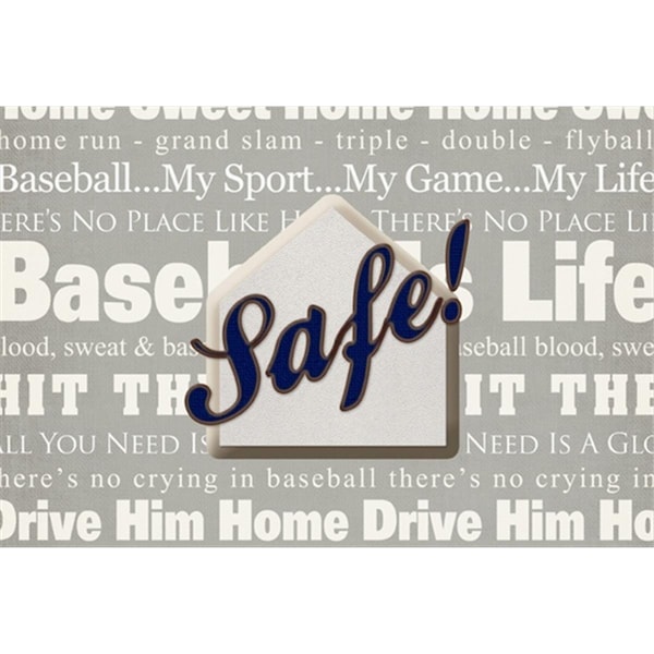 Carolines Treasures Safe At Home Fabric Placemat - SB3079PLMT