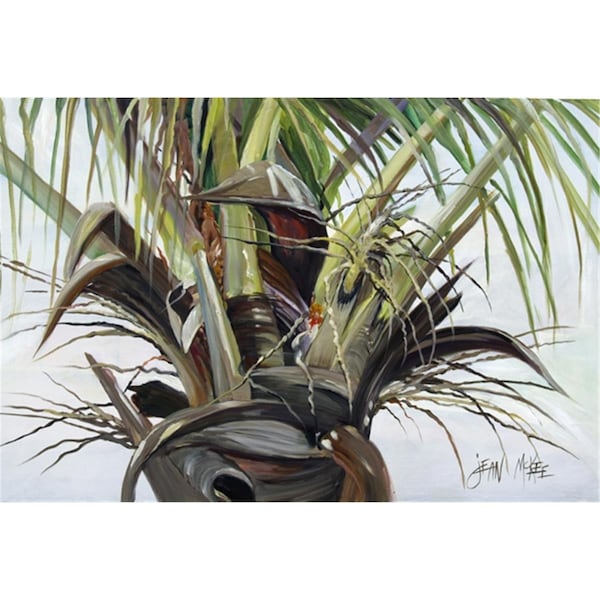 Carolines Treasures Top Palm Tree Fabric Placemat - JMK1130PLMT
