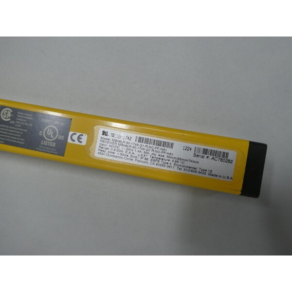 Receptor de luz de cortina de seguridad MINI SAFE de 24V-DC - MS46LR-30-1745-Q1-R-NC-FP-HA1