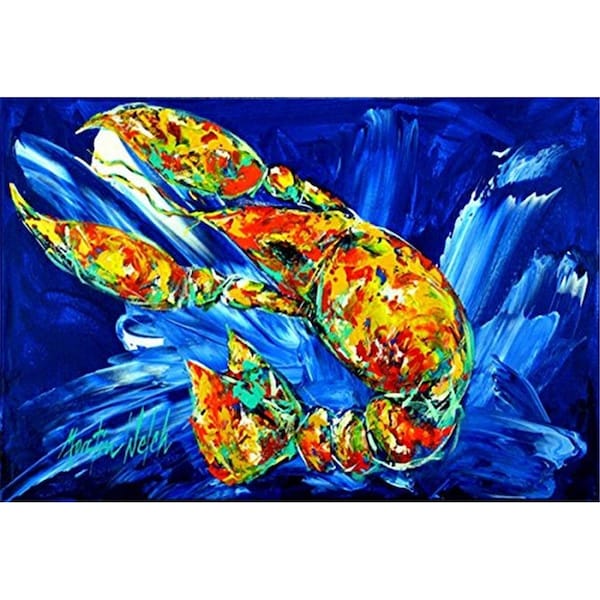 Carolines Treasures Not your Plano Crawfish Fabric Placemat - MW1228PLMT