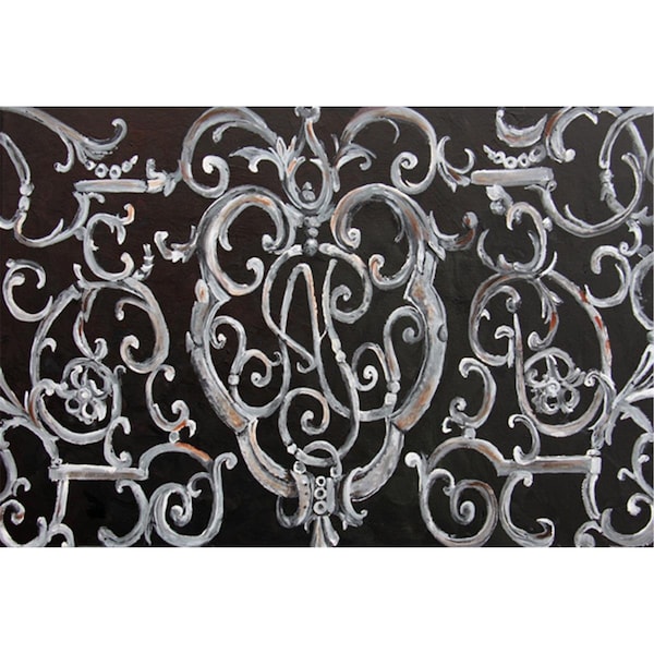 Carolines Treasures Ironwork Fence Fabric Placemat - 8927PLMT