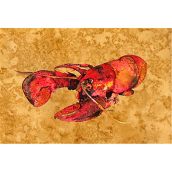 Carolines Treasures Lobster Cooked Fabric Placemat - 8715PLMT