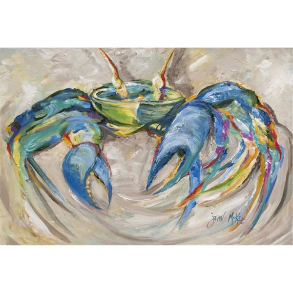 Carolines Treasures Blue Crab Fabric Placemat - JMK1089PLMT