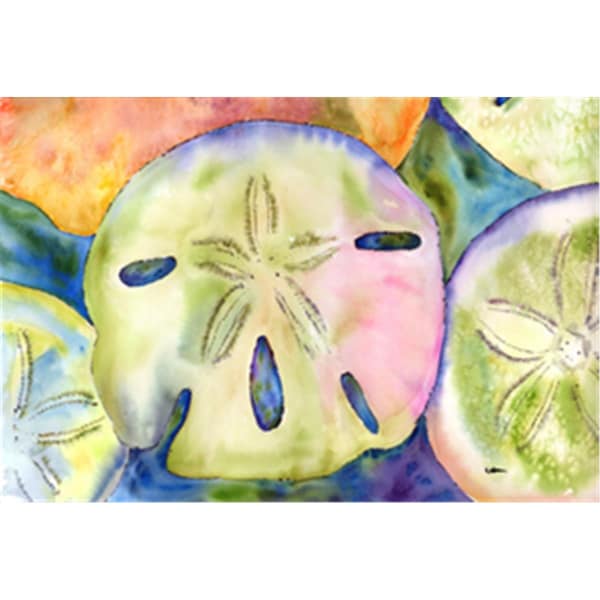 Carolines Treasures Sand Dollar Fabric Placemat - 8545PLMT