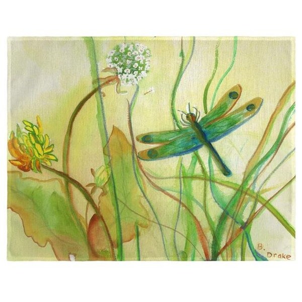 Betsy Drake Betsy Drake PM187 Dragonfly Place Mat - Set of 4 - PM187