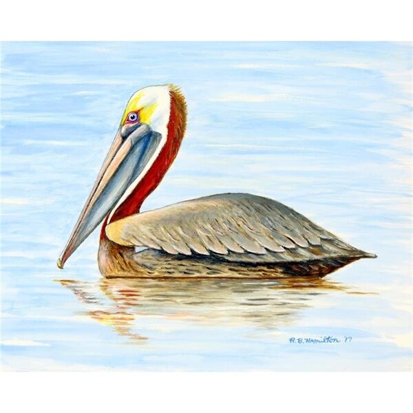 Betsy Drake Betsy Drake PM807 Summer Pelican Place Mat - Set of 4 - PM807