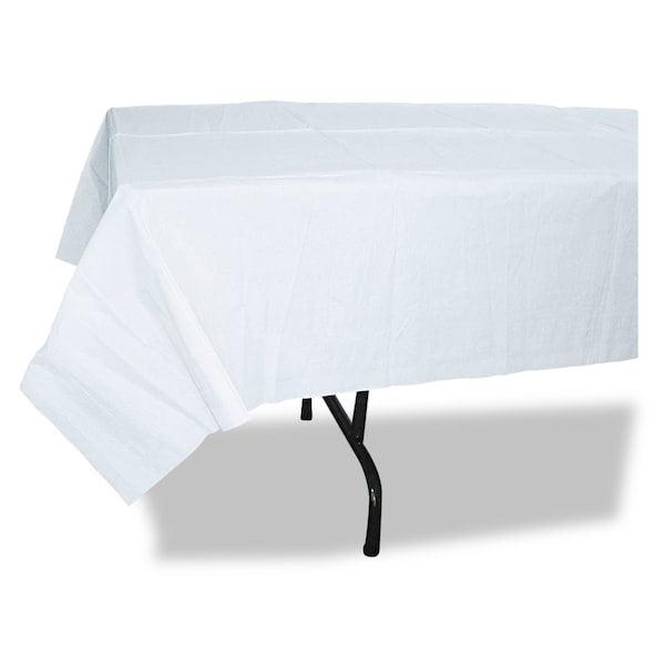 Tatco Paper Table Cover, w/Liner, 54"x108", PK20 - 31108