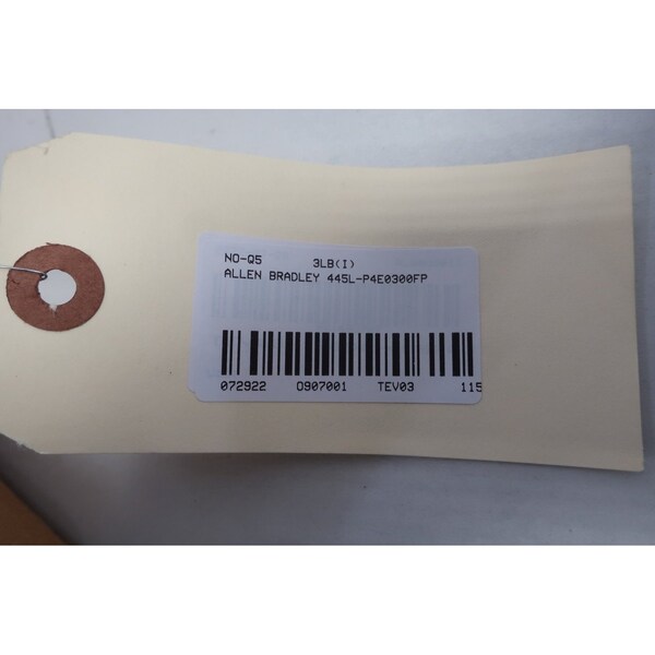 Par 30MM de Allen Bradley, Cortina de Luz de 300MM de largo - 445L-P4E0300FP