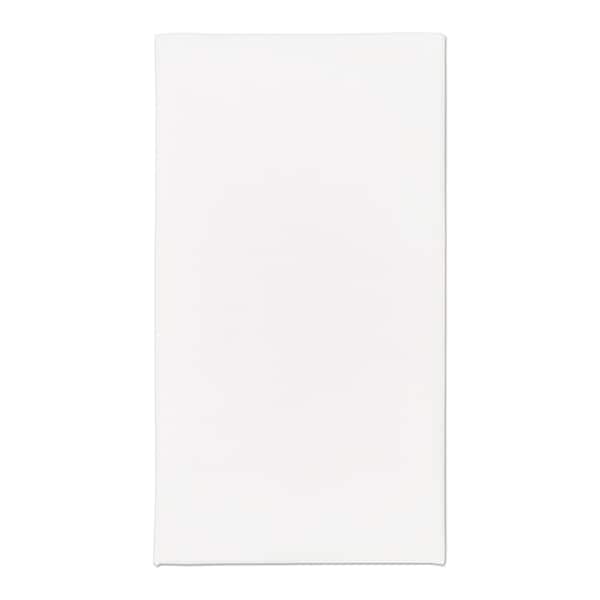 Smarty Had A Party 54 x 108 White Rectangular Disposable Plastic Tablecloths 96 Tablecloths, 96PK - 813270-WH-CASE