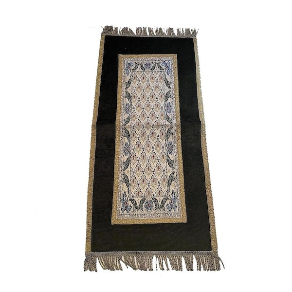 Tapestry Trading 12 x 52 Belgium Fouquete Table RunnerGreen - FOU1252GRN