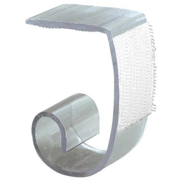 Super Multi-Clip By Fastenation SuperMulti Skirt Clip, PVC, PK100 - SMC