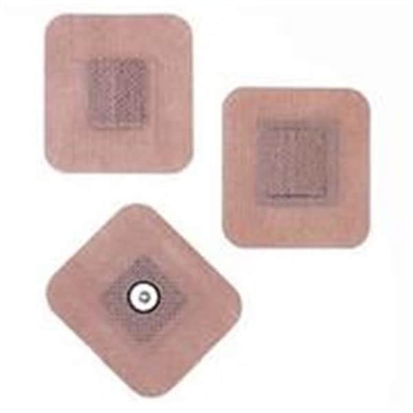 Uni-Patch Uni-Patch 633;40 Multi - Day 2.25 in. X 2.5 in. Sq.; Pin; Tan Cloth; Disposable Electrodes 40 Per Pkg - 633/40