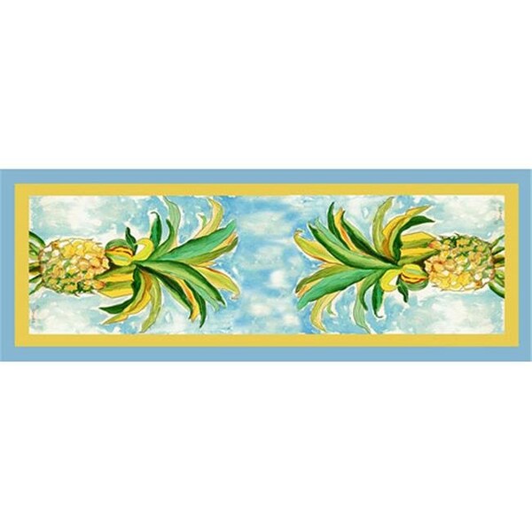 Betsy Drake Betsy Drake RN400 13 x 36 in. Pineapple Table Runner - RN400
