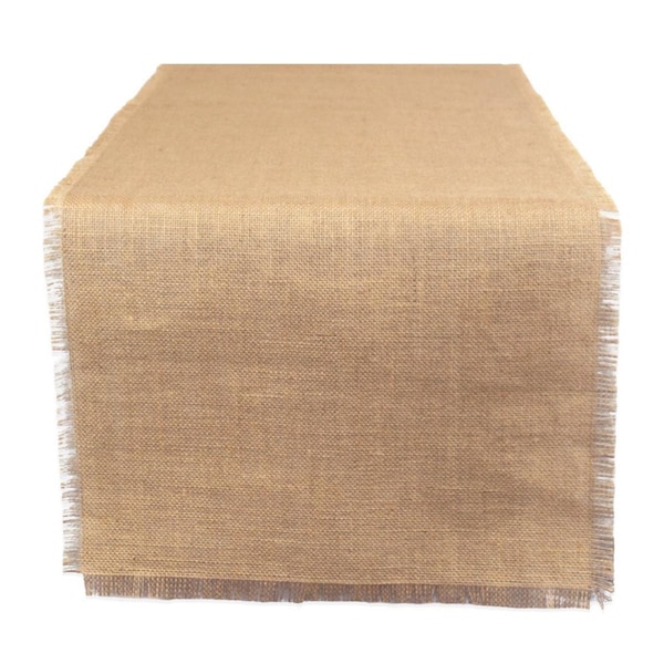 Fastfood 15 x 48 in. Natural Jute Table Runner - FA1533898