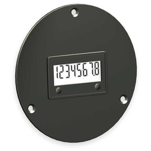 Contador de horas LCD Trumeter, 3 agujeros, aro de 2.87 pulgadas - 3410-1000