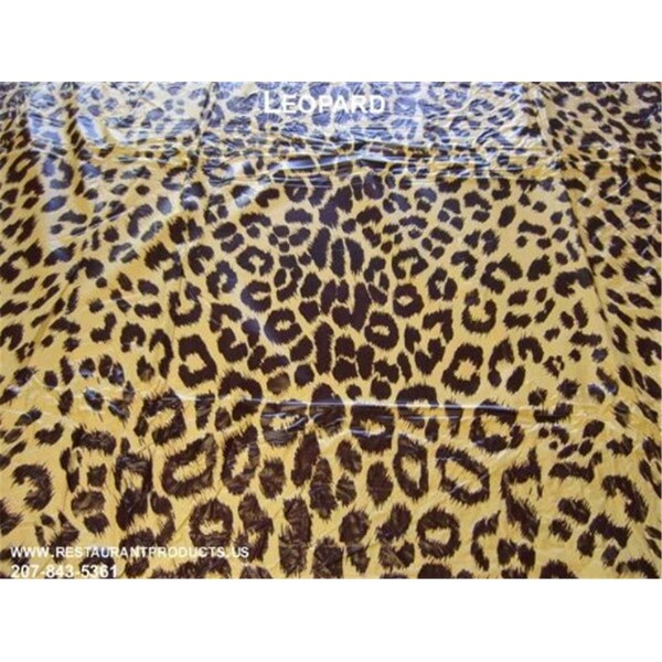 Gloriousgifts Packaged Kwik-Cover Leopard 30 inch X 72 inch - GL3569393