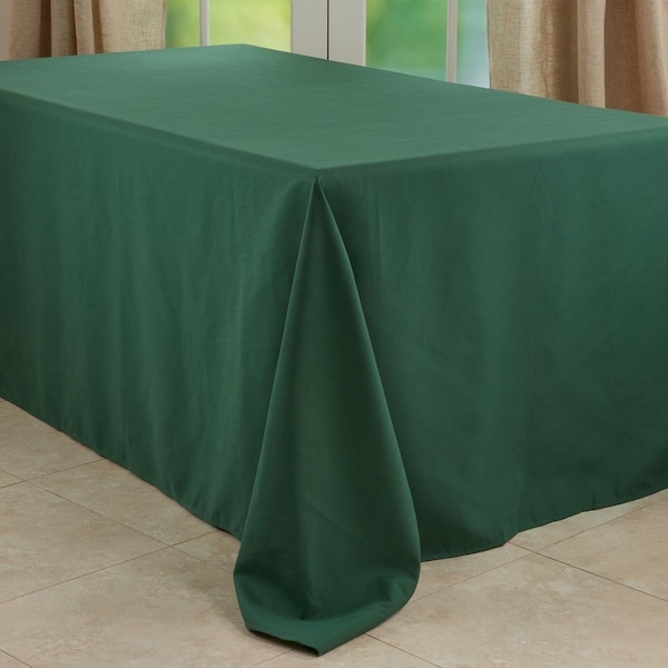 Saro 90 x 156 in. Casual Design Everyday Oblong Tablecloth - 321.JG90156B