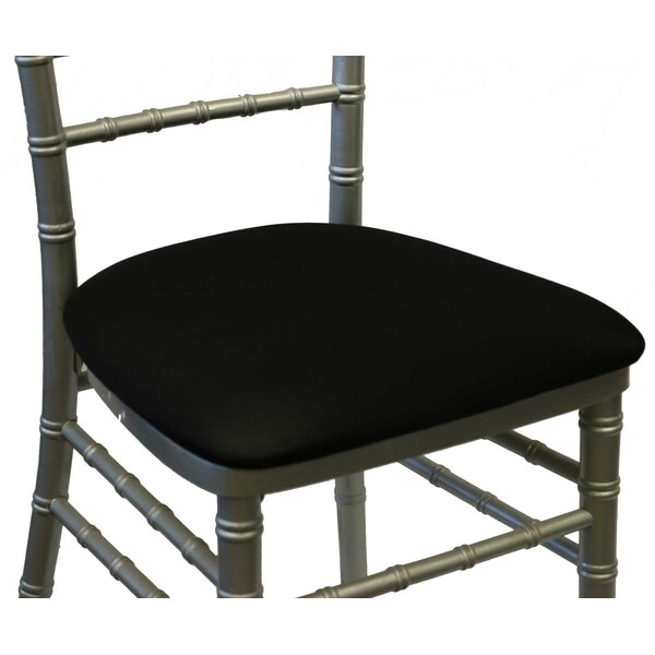 Atlas Commercial Products Spandex Chiavari Cushion Cover, Black - SP-CCC-03
