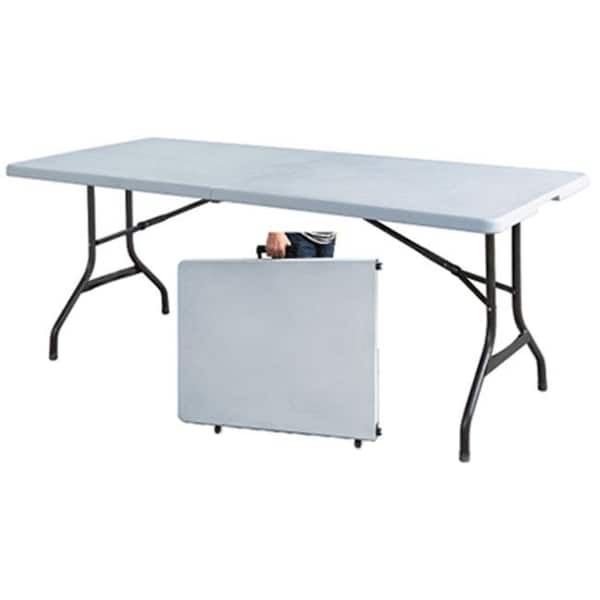 Wok & Pan Wok & Pan TBL-072W 30 x 72 in. Deluxe Polypropylene Injection Molded Banquet Table - 193628