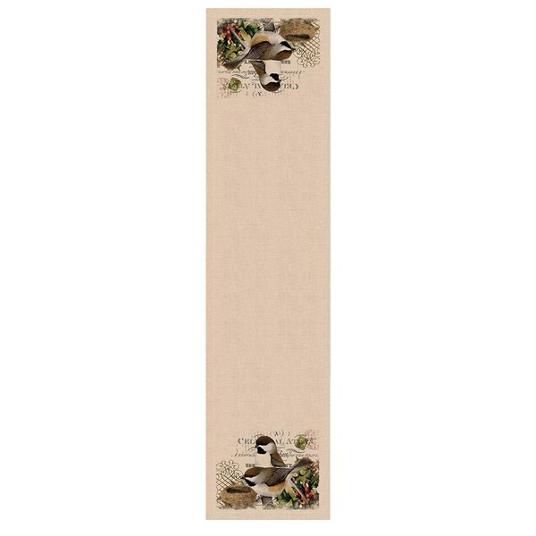 Heritage Lace 16 x 54 in. Winter Garden Table Runner - CNW1654NA-0896