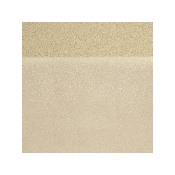 Carlisle Foodservice Vative Rove Tablecloth, 52"x52", Stone - 59035252SM382