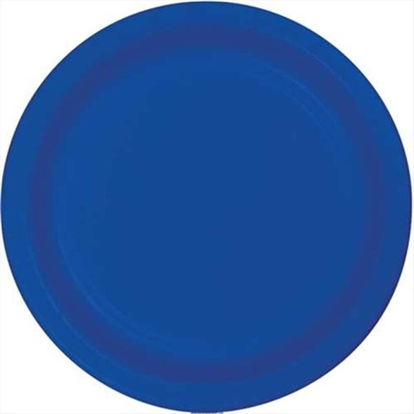Omg 82 In. Cobalt Tissue Tablecover, Octy, 12PK - OM309325