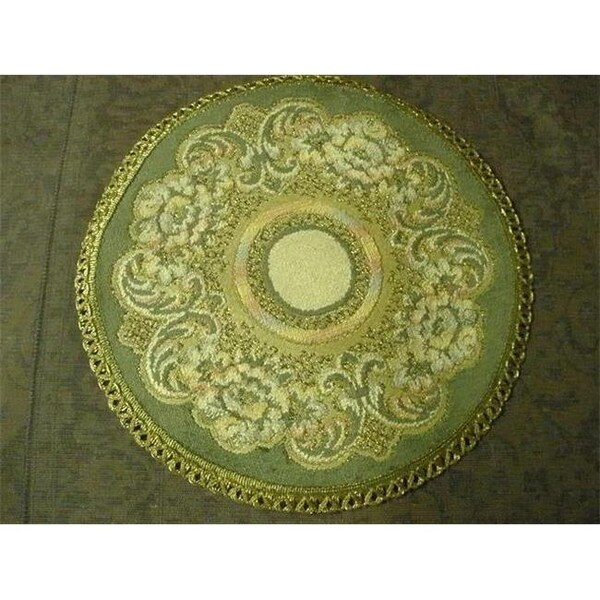 Tapestry Trading Tapestry Trading V9P 9 in. Begium Doily Verona; Pink - V9P