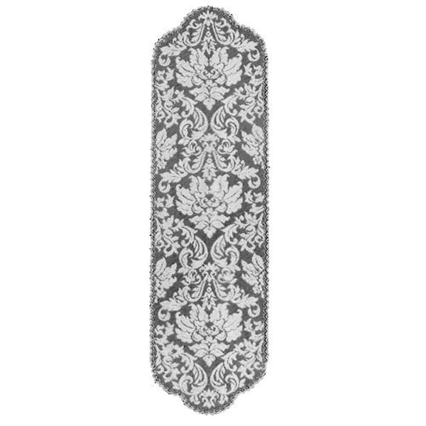 Heritage Lace Damask 14 x 49 in. Runner, Colonial Gold - HD-1449CG